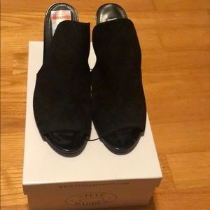 Steve Madden Black Suede (Sinful) heels